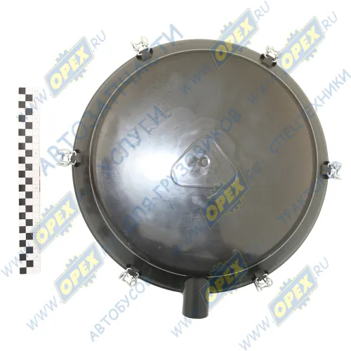 ФВ 725.1109580 Крышка ПВХ воздушного фильтра КАМАЗ Евро с креплениями ЛААЗ2