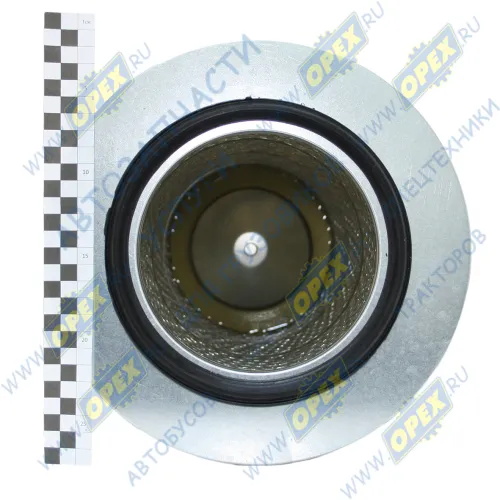 7405.1109560 Фильтр воздушный (элемент) ф260 , Н=471 с дном металл ЕВРО-1,2 КАМАЗ-ТУРБО внешний/основной; (эконом) ЛААЗ2