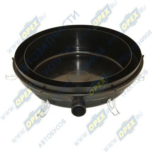 ФВ 725.1109580 Крышка ПВХ воздушного фильтра КАМАЗ Евро с креплениями ЛААЗ1