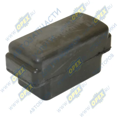 52-2902431 Опора (РТИ) прямоуг. 80х105х47 h=55 рессоры/подушка/ ГАЗ 53 передн. верхняя, задняя нижня ЛВ-авто