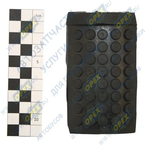 А13.33.002 Чехол (РТИ) 100х63х12 педали (накладка) Легпромразвитие1