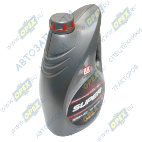 19192 Масло моторное SAE 10W40 п/синт. (легковые) (4л); Супер SG/CD (канистра 4 л) Лукойл