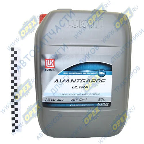 3052075 Масло моторное минеральное SAE 15w40 (20л); Авангард Ультра CI-4/SL Лукойл