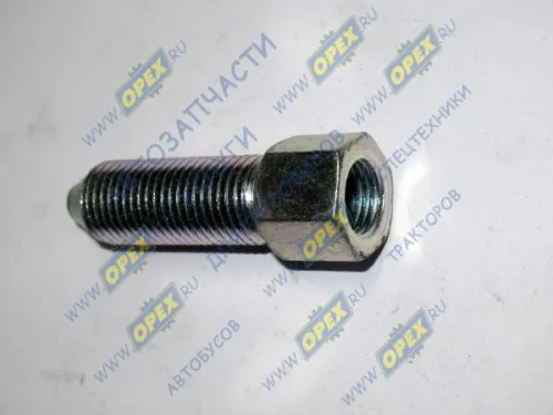 6422-5009069 Фитинг Штуцер Рнаруж=М14х1,5/Рвнутр=М12х1,5; К=16/17 L=38 Р=32 МАЗ