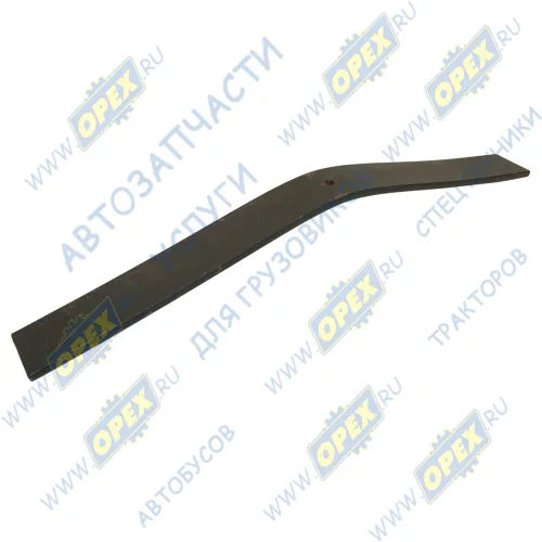 55165-2912105 Лист №5 рессоры МАЗ задней L=1160 S=100 h=15отв.по центру ф18, гнутый МАЗ