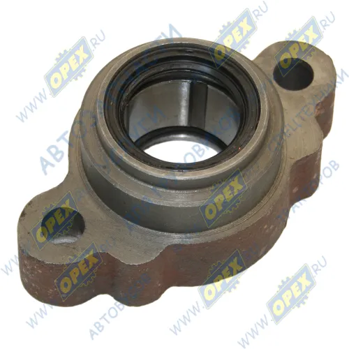 103-3502018-10 Стакан (обойма) кулака разжимного с подшипником МАЗ (фнаруж=72, L=138, h=55, h1=48, h2=29,2отв.,ф15/2отв.,М10х1 с ШС, чугун); (аналог 5440-3502018) МАЗ1