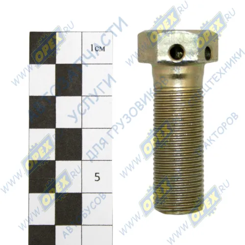 372616 Болт ГОСТ-7798 М16х45х1,5; Р=38 К=22, 2отв.сквозных в головке ф4 МАЗ
