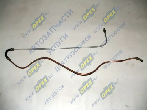 5551-1104492 Трубка (медь+алюм.) ф10 L=2540 Г=М16+К19/Г=М16+К19 со шлангом всасывающая МАЗ