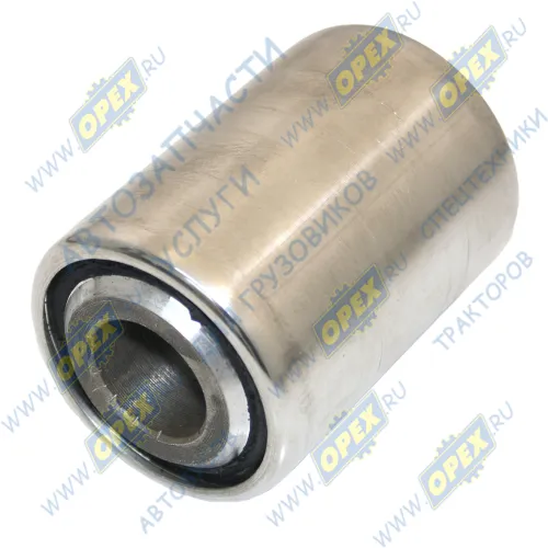 54327-2912228У Шарнир опоры с обоймой полурессоры 30х70 L=102 металл+РТИ цилиндрический МАЗ