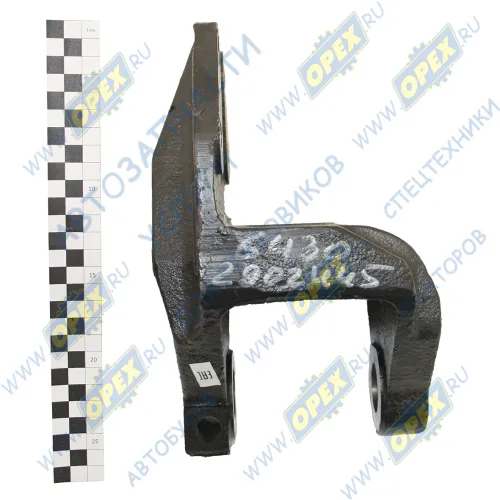 6430-2902445 Кронштейн передней рессоры левый L=270; 2отв.ф32/6 отв.ф16 МАЗ1