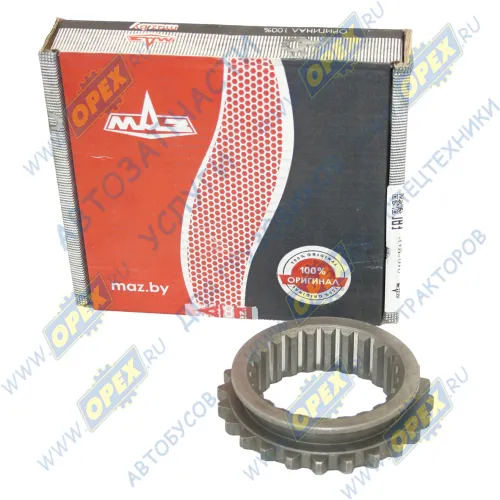 6303-2509022У Муфта блокировки редуктора МАЗ средн.моста (ф90х130, h=35, z=24 (наружний зуб) МАЗ