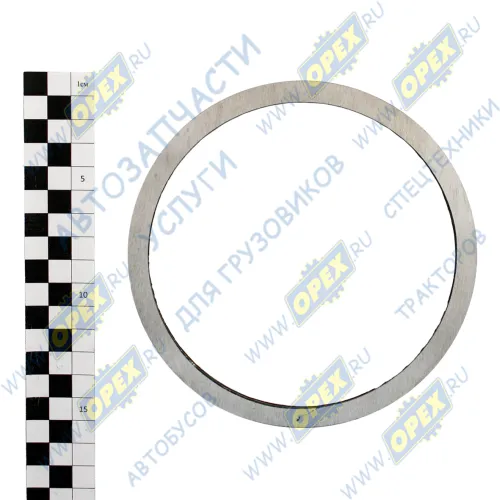 6430-2502035 Прокладка регулировочная МАЗ (подшипника редуктора среднего моста) (сталь) ф130х150х3,5 МАЗ1