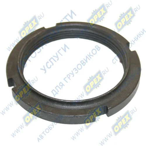 311714-П2 Гайка (круглая) ГОСТ-11871 М65х2 h=12 D=85 (каленая) первичного вала КПП МАЗ МАЗ