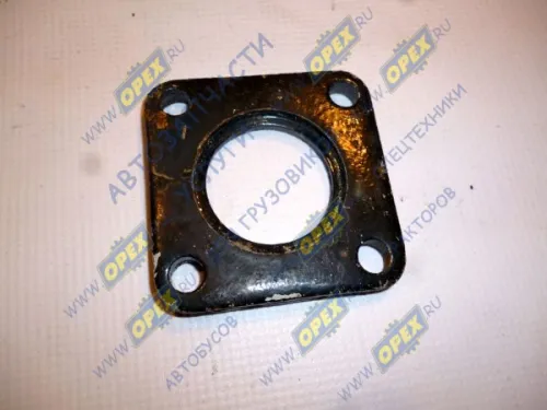 5549-8609254У Фланец НШ-32 М27х1.5; квадрат. 62х62; фвнутр=33; h=8; 4отв.ф8 насоса ГУР 5549 МАЗ на НШ-32У МАЗ