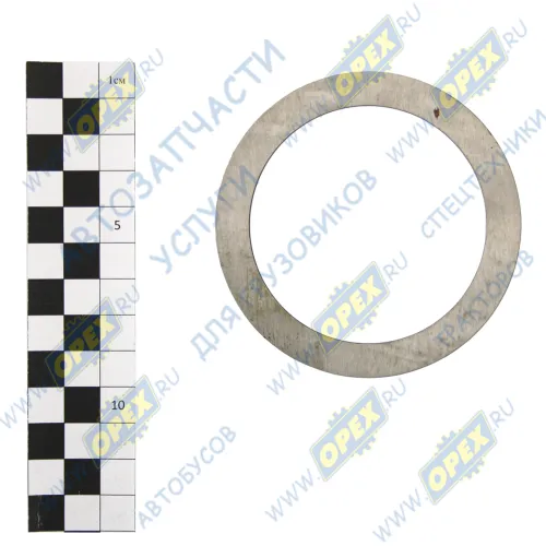 5432-2402098 Прокладка регулировочная (сталь) ф65х85х1,1 редуктора малая МАЗ
