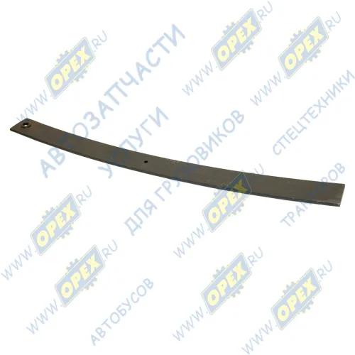 83781-2912101 Лист №1 рессоры МАЗ задней п/прицеп (L=1170х90х12, круглое отверстие в начале листа) МАЗ