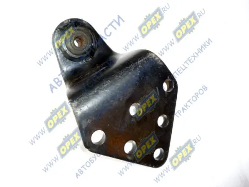 4370-2906042 Кронштейн L=245; 6отв.ф15, в сборе, вала стабилизатора передний МАЗ