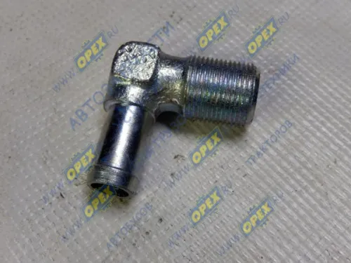 402930 Фитинг (угольник); под шланг ф16/ Рнаруж=М22х1,5; L=50х52 МАЗ