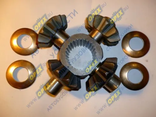 64221-2506060-10У Крестовина сателлитов МОД ф32 L=185х185 внутр.шлиц=28 h=70 (28 шлицов) МАЗ