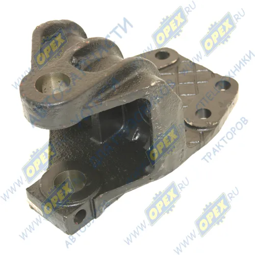 6430-2902445 Кронштейн передней рессоры левый L=270; 2отв.ф32/6 отв.ф16 МАЗ