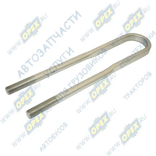 5551-2912408У Стремянка рессоры МАЗ задней; L=580 мм М27х2мм МАЗ