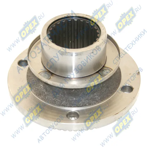 64226-2502129-050У Фланец среднего моста 4 отв. болт М14, ф65 мм,(эвольвентные шлицы) МАЗ