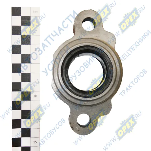 103-3502018-10 Стакан (обойма) кулака разжимного с подшипником МАЗ (фнаруж=72, L=138, h=55, h1=48, h2=29,2отв.,ф15/2отв.,М10х1 с ШС, чугун); (аналог 5440-3502018) МАЗ