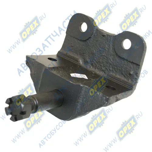 64221-2906042У Кронштейн вала стабилизатора передний в сб. с осью 135х95; 4отв.ф14 МАЗ1