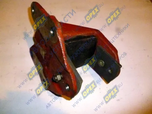 500А-2912446 Кронштейн задней рессоры задний 230х200 (4отв.ф16,с накладкой и вкладышами,чугун) МАЗ
