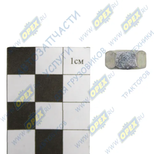 250510 Гайка ГОСТ-5916 М8х1,25; h=7 К=13 МАЗ2