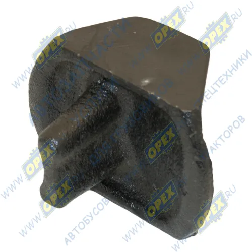 64221-2902449 Вкладыш(сухарь) задний кронштейна перед.рессоры 112х151х12 с боковыми стенками h=65 МАЗ1
