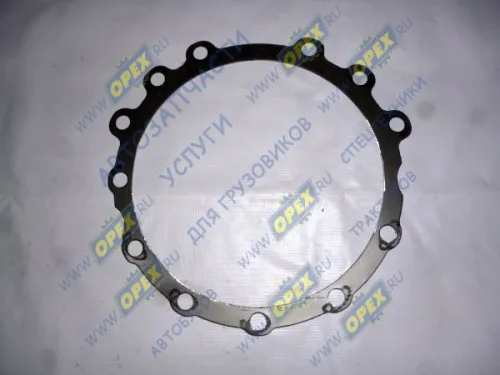 5440-2402083 Прокладка С/Ф; регулир. редуктора (сталь) ф275х320х1,5; 12отв.ф17 МАЗ