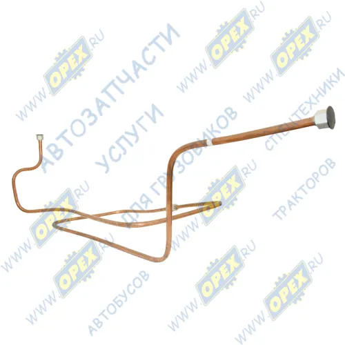 5440А9-3506142 Трубка компрессора к осушителю воздуха ф18 L=5200 Г=М27+К32/Г=М27+К32 (ЯМЗ-651,МАЗ) МАЗ