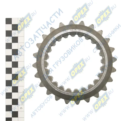 6303-2509022У Муфта блокировки редуктора МАЗ средн.моста (ф90х130, h=35, z=24 (наружний зуб) МАЗ1