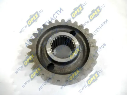 6303-2502158-050У Шестерня МАЗ ведомая редуктора (Z=28/z=24, d=65мм) (эвольвентный шлиц) круглое банжо МАЗ