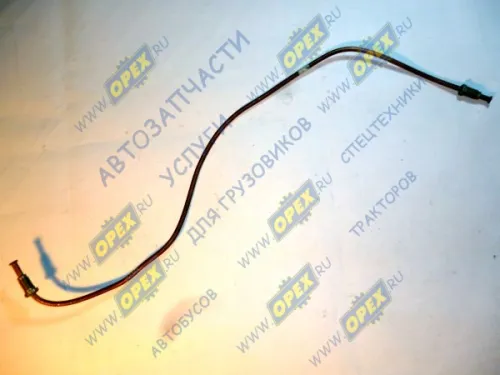 64302-1703752-010 Трубка (медь) ф6; L=750 Ш=М12+К12/Ш=М12+К12 к перед. тормозам в сб. без пружины МАЗ