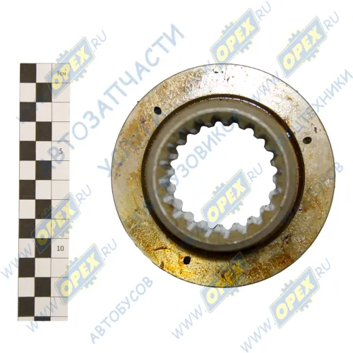 5336-2403050 Шестерня полуоси межколесного дифференциала Z=16 шлиц=20 h=65 заднего моста (грибок) МАЗ1