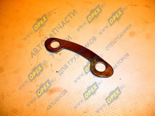 6430-2506067 Пластина (сталь) стопорная 94х15 h=1 2отв, чашек дифференциала МАЗ