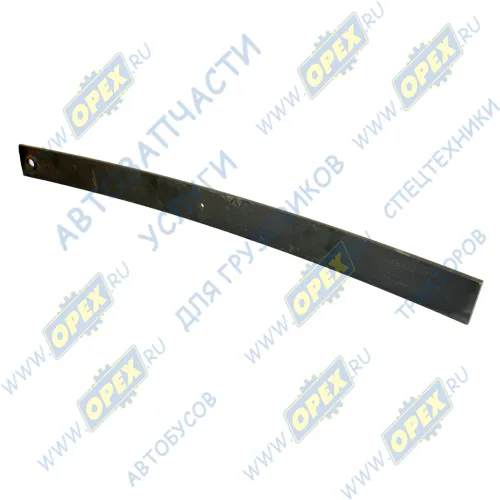 83781-2912101 Лист №1 рессоры МАЗ задней п/прицеп (L=1170х90х12, круглое отверстие в начале листа) МАЗ1