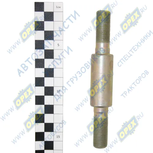 6430-2906026 Палец серьги стабилизатора МАЗ (ф24х145, Р=М16х1,5/Р=М16х1,5, резьбовой, МАЗ-643008,544008) МАЗ1