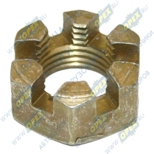 250979 Гайка ГОСТ-5918 М16х1,5; оси стабилизатора кабины МАЗ