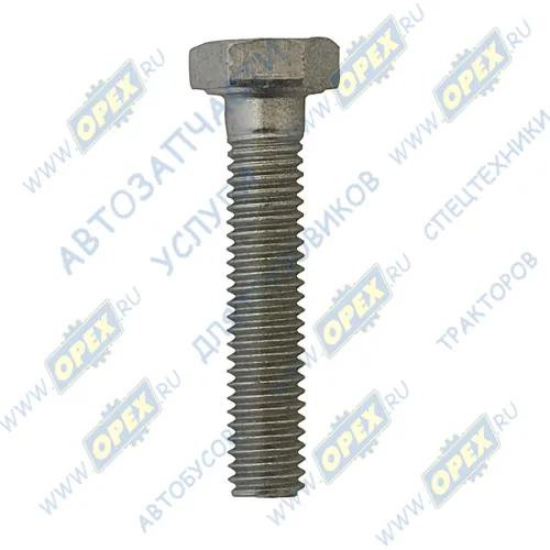 370536 Болт ГОСТ-7798 М6х30х1 Р=27 К=10 МАЗ