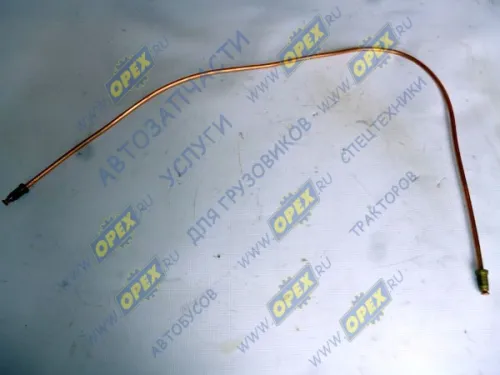 64302-5009058 Трубка (медь) ф6; L=1000 Ш=М12+К12/Ш=М12+К12 МАЗ