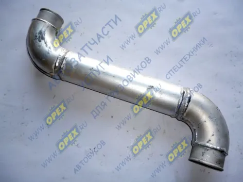 4370-1323060 Труба отводящая системы ОНВ МАЗ-4370 (алюм.) ф69х80 L=700 МАЗ