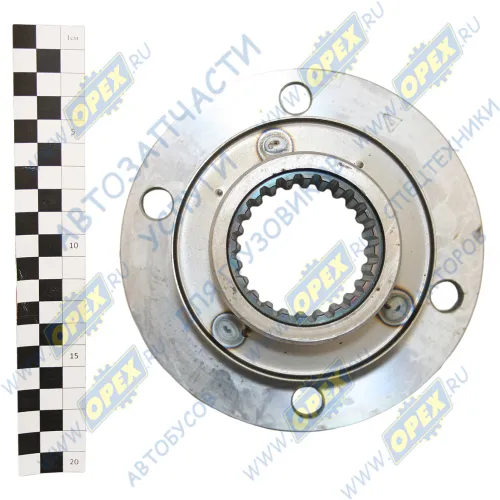 64226-2502129-050У Фланец среднего моста 4 отв. болт М14, ф65 мм,(эвольвентные шлицы) МАЗ1