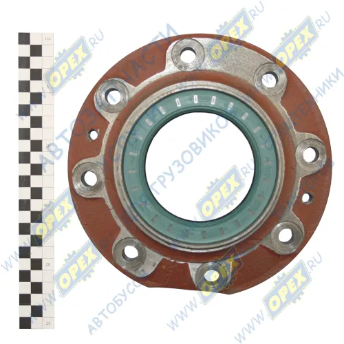 6430-2502140У Крышка среднего редуктора ф120х210 8отв.ф12; (в сборе с сальниками) МАЗ1