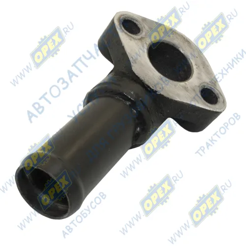 5336-1015130 Фланец подводящий МАЗ предпускового подогревателя МАЗ 45х64; труба ф25 L=50; 2отв.ф9 МАЗ1