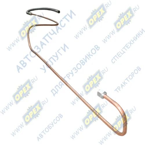 551605-3506142-010 Трубка компрессора МАЗ со шлангом (L=3415 мм.); (К=27/К=30) МАЗ