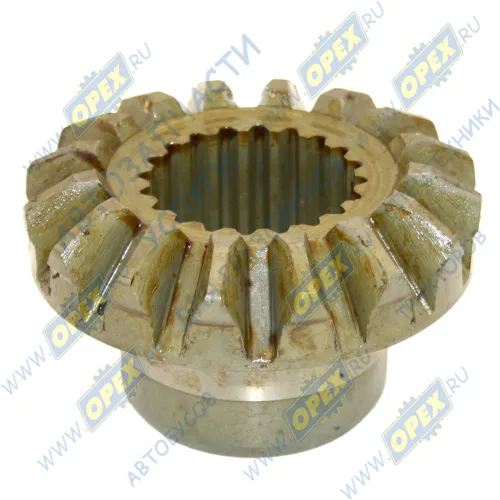 5336-2403050 Шестерня полуоси межколесного дифференциала Z=16 шлиц=20 h=65 заднего моста (грибок) МАЗ