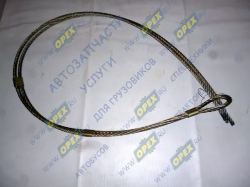 5336-5001215 Трос ф7 L=1145 с петлей сдвоенный механизма подъема кабины (страховочный) МАЗ МАЗ